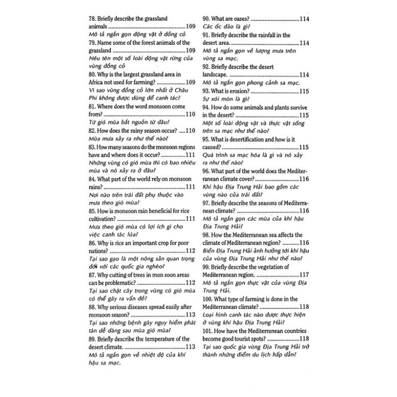 Sách - 540 Câu Hỏi Đáp Tiếng Anh Khoa Học Thường Thức Dành Cho Học Sinh - Sinh Viên - Tân Việt