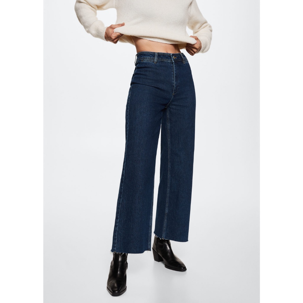 MANGO - Quần Jeans Catherin