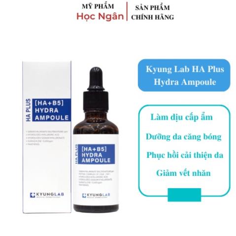 Serum HA + B5  Kyung Lab siêu phục hồi da làm trắng và căng bóng mờ thâm Hydra Ampoule 50ml