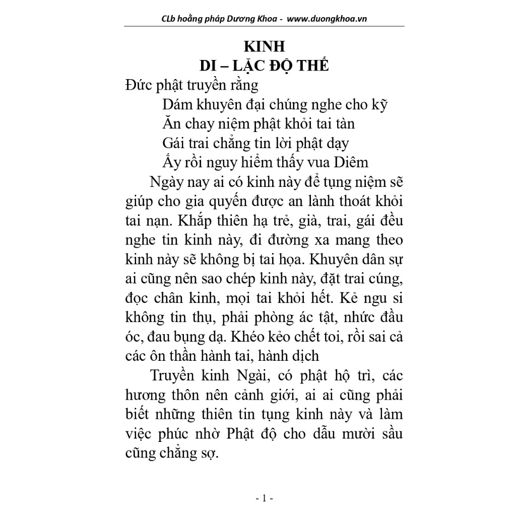 Gieo duyên 1q/đơn - Sổ tay DI LẶC CỨU ĐỜI - rất hay