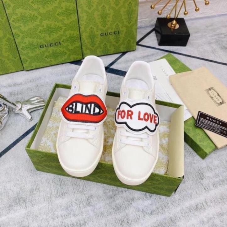 Giày Thể Thao Gucci Môi For Love, Giầy Gucci Môi Love Bản Siêu Cấp Đầy Đủ size + Sẵn Hàng]