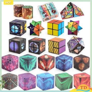 Đồ chơi khối rubik 3d thay đổi hình dạng độc đáo - rubik 3d magic biến thể không gian ba chiều