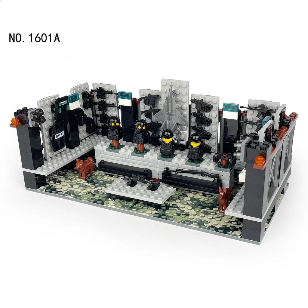 Đồ Chơi lego Lắp Ráp Mô Hình Quân Đội Cỡ Nhỏ