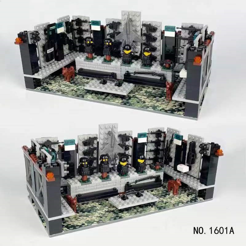 Đồ Chơi lego Lắp Ráp Mô Hình Quân Đội Cỡ Nhỏ