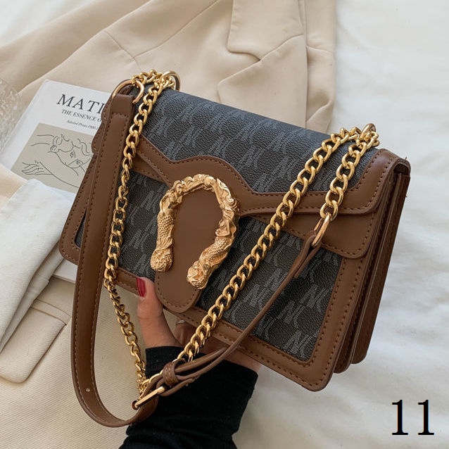 Túi Đeo Vai Phối Dây Xích Thời Trang Pháp 2023 Cao Cấp Sang Trọng Cho Nữ