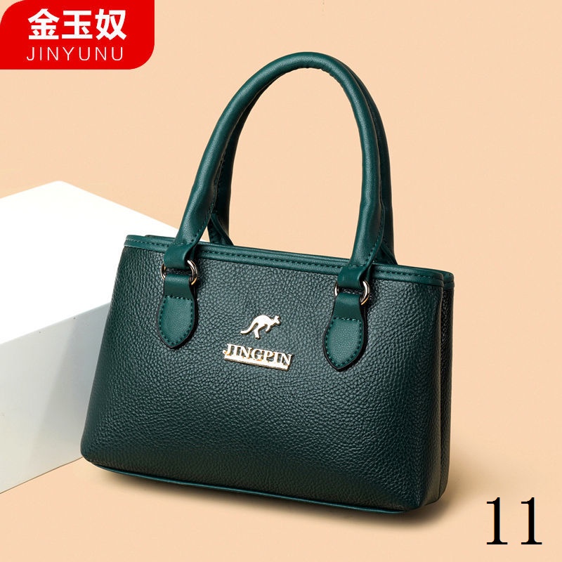 Túi Xách Da Mềm Phong Cách Hàn Quốc Thời Trang 2022 Cho Phụ Nữ Trung Niên