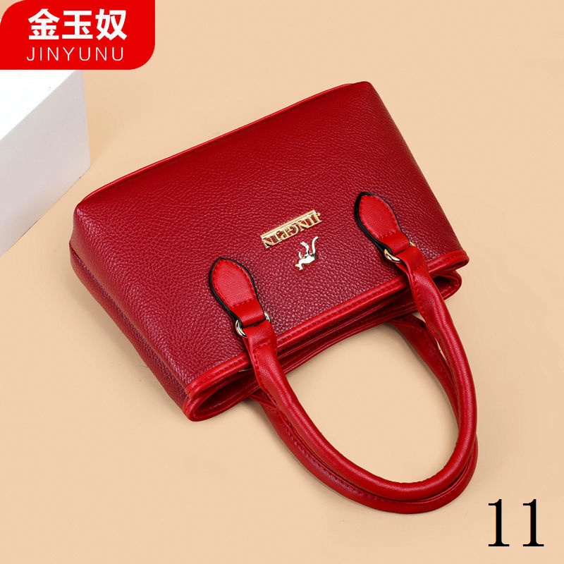 Túi Xách Da Mềm Phong Cách Hàn Quốc Thời Trang 2022 Cho Phụ Nữ Trung Niên