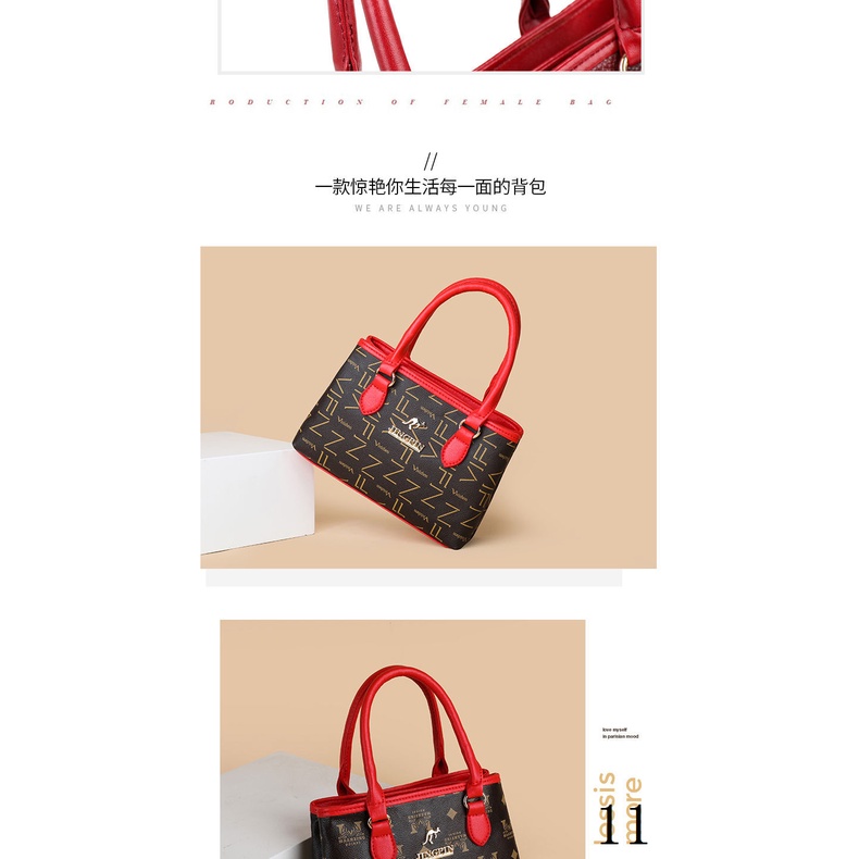 Túi Xách Da Mềm Phong Cách Hàn Quốc Thời Trang 2022 Cho Phụ Nữ Trung Niên