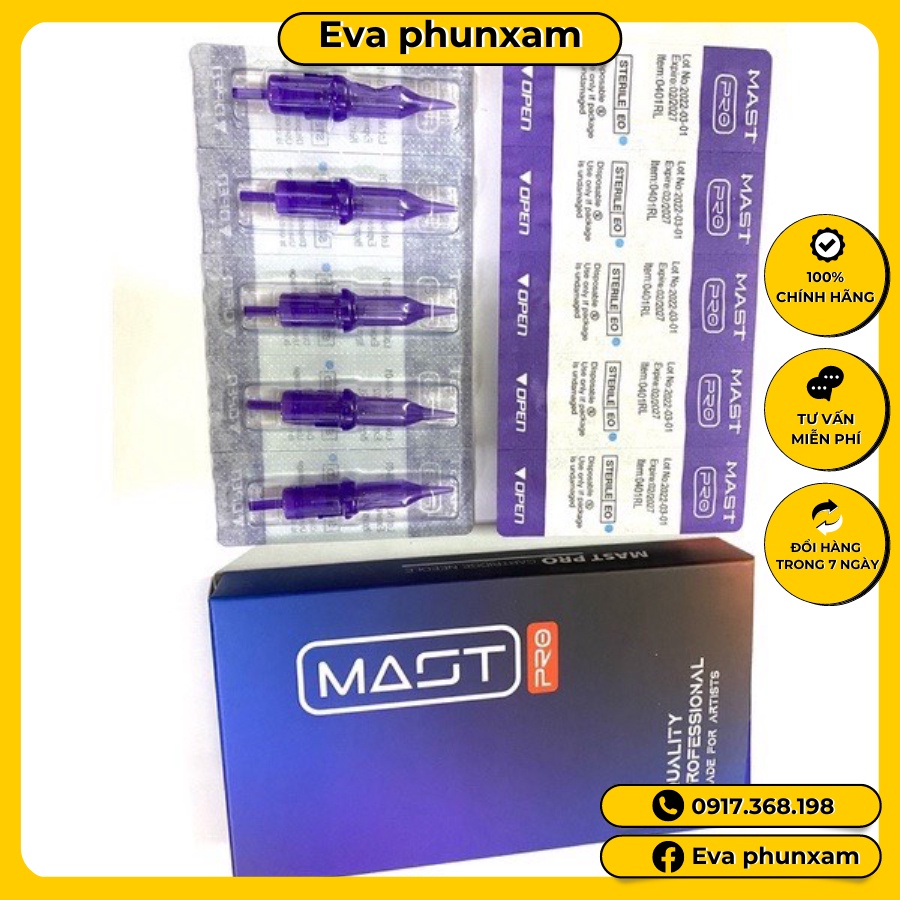 Kim pen mast pro xịn ,kim mast tím siêu bén chuyên để sử dụng trong phun xăm