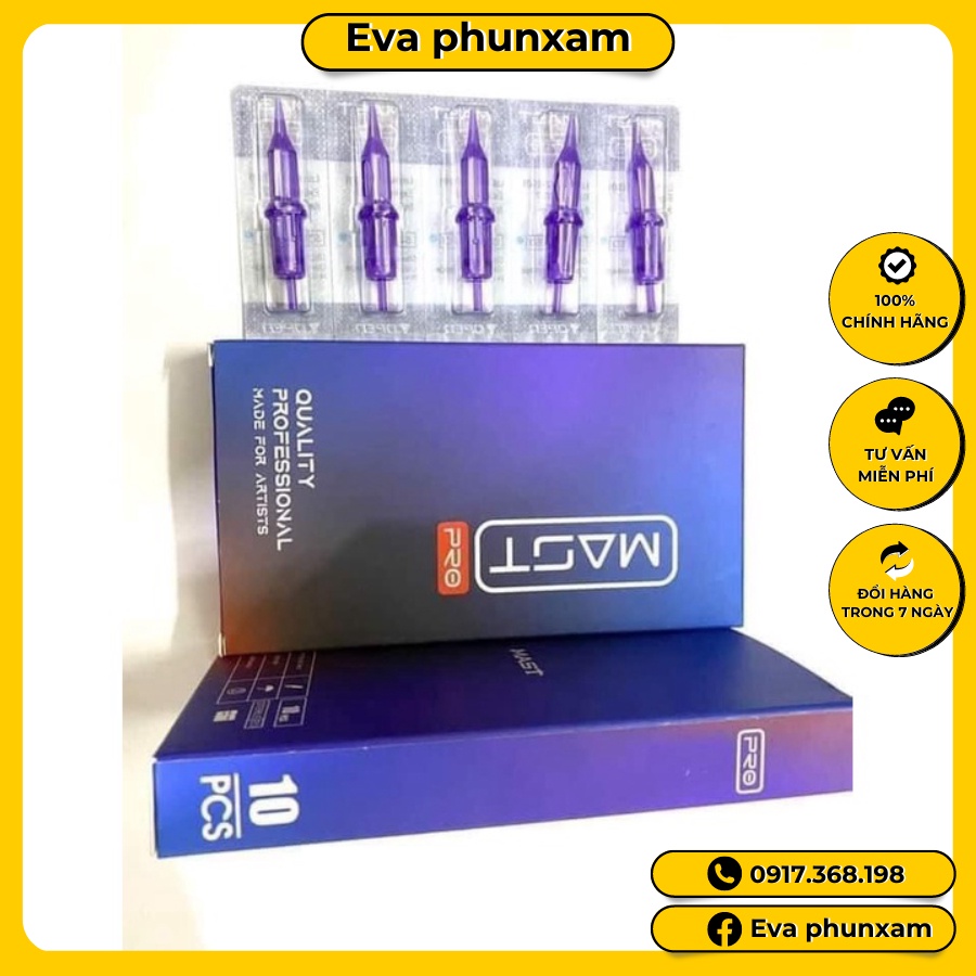 Kim pen mast pro xịn ,kim mast tím siêu bén chuyên để sử dụng trong phun xăm