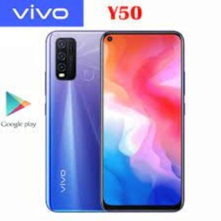 Điện thoại Vivo Y50 2022 2sim ram 8G/28G máy Chính Hãng, màn 6.53inch, Chiến Game nặng siêu mượt - GGS 03