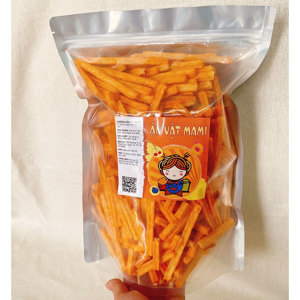 500g Khoai Tây Sấy Phô Mai Đà Lạt MamiFood