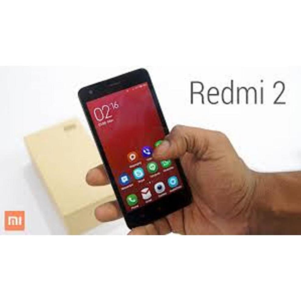 điện thoại Xiaomi Redmi 2 Chính hãng 2sim, Chơi TiKtok zalo Fb Youtube mượt - GGS 02