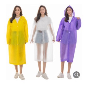 Áo mưa choàng cúc bấm nhựa dáng đẹp