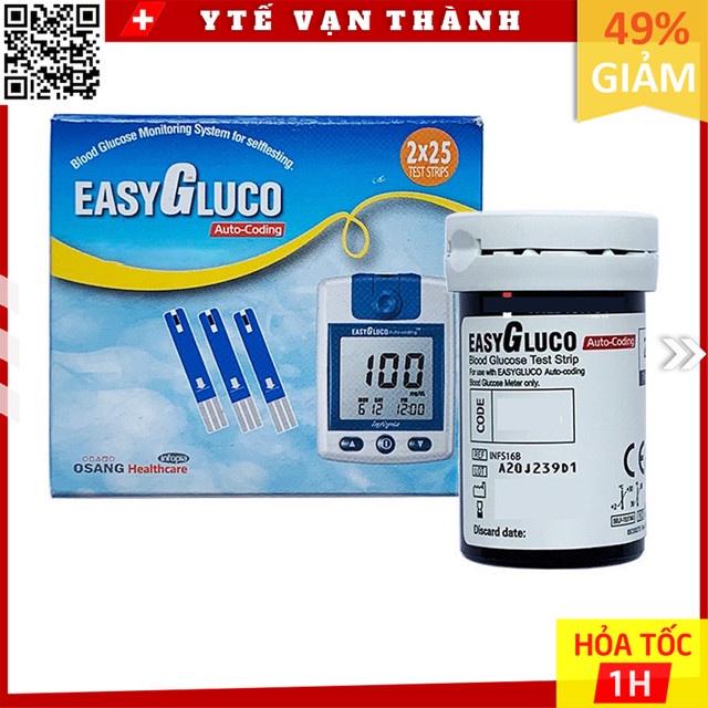 ✅ Que Thử Đường Huyết Easy Gluco | (Date Xa) -VT0764