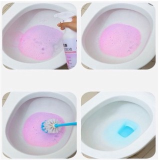 Chai xịt gột rửa bồn cầu nhà lau chùi và vệ sinh đazinăng siêu sạch hương nước hoa anh đào diệt khuẩn 500ml 