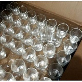 Combo 12 chén chất liệu thủy tinh uống rượu