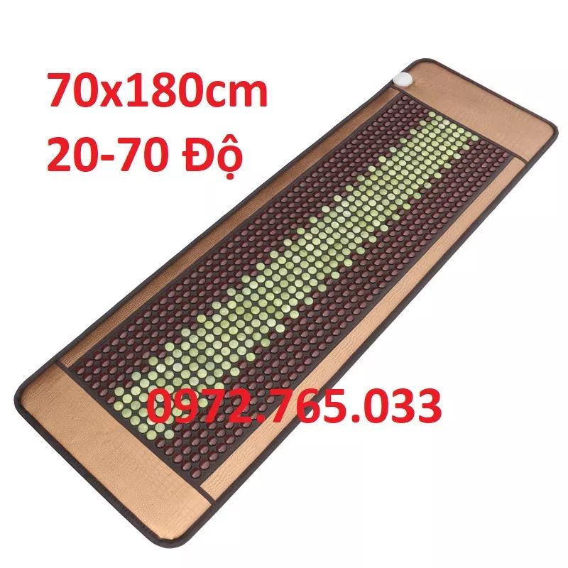 Thảm đá nóng 60x150cm giảm đau nhức xương khớp, thải độc, lưu thông khí huyết, giảm béo