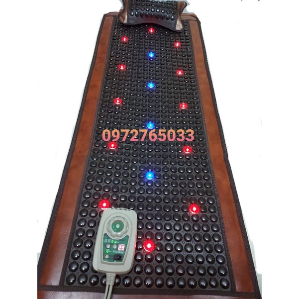 Thảm đá nóng 60x150cm giảm đau nhức xương khớp, thải độc, lưu thông khí huyết, giảm béo
