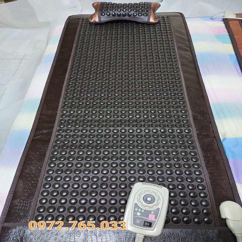 Thảm đá nóng 60x150cm giảm đau nhức xương khớp, thải độc, lưu thông khí huyết, giảm béo
