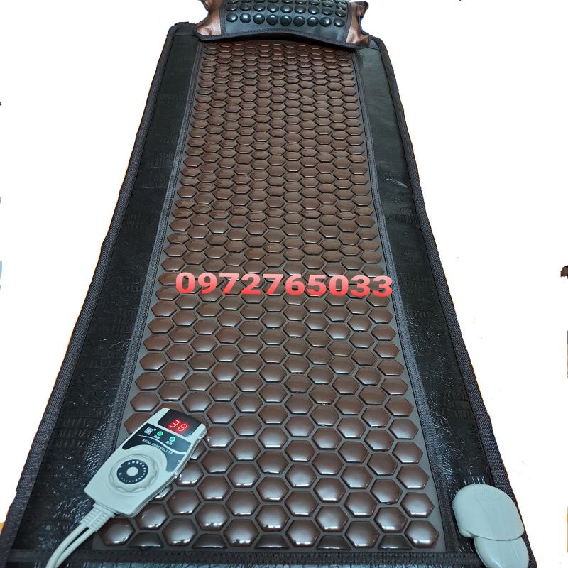 Thảm đá nóng 60x150cm giảm đau nhức xương khớp, thải độc, lưu thông khí huyết, giảm béo