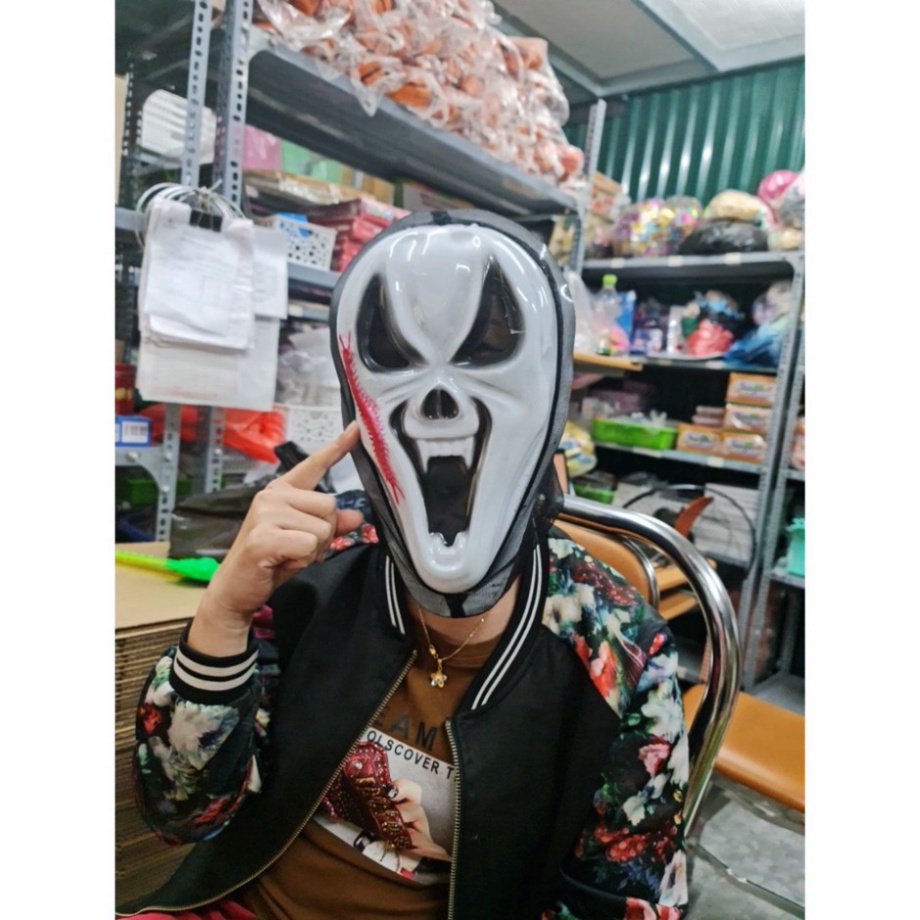 Mặt Nạ Hóa Trang Lễ Hội Halloween 2023 -Mặt Nạ Ma K i nh D ị  BEEKIDS