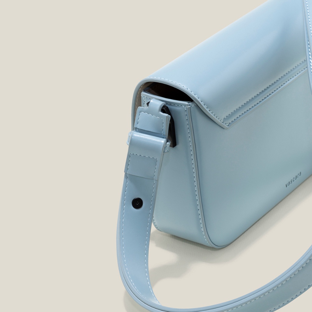 Vascara Túi Đeo Chéo Nhấn Khóa Hình Học - SHO 0226