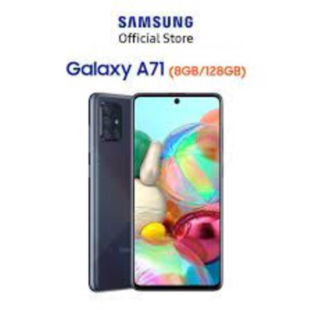 Điện thoại Samsung Galaxy A71 2sim ram 8G/128G máy Chính Hãng, màn 6.7", cấu hình Khủng, Cân mọi game Chất - GGS 02
