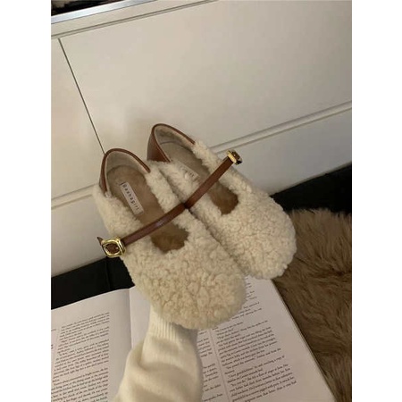 Giày Lông Cừu Giữ Ấm Mùa Thu Đông Phong Cách Mới 2023