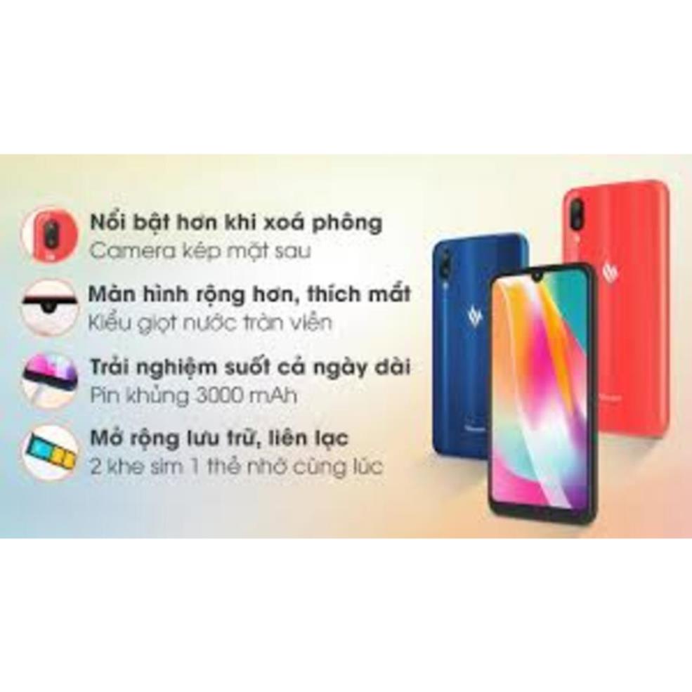 Điện thoại Vsmart Star 1 Chính Hãng 2sim ram 2G/16G,  Chiến Game nặng siêu Chất, Bảo hành 12 tháng - GGS 06