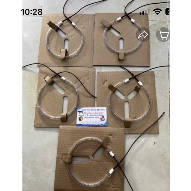 Bóng nướng bóng halogen bóng đèn nồi chiên không dầu 1200W