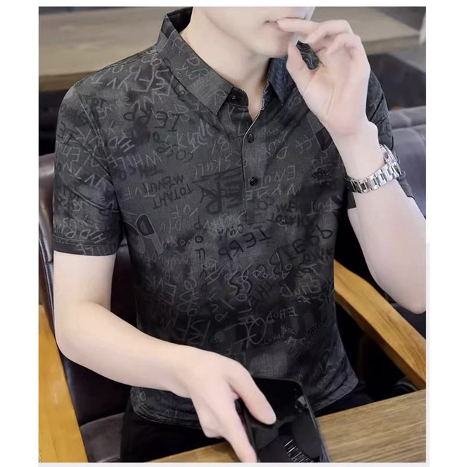 Áo Thun Nam, Áo Polo Nam Có Cổ Côtton POLY Cao Cấp mẫu mới 2023 IN 3D TOÀN THÂN sang trọng lịch lãm