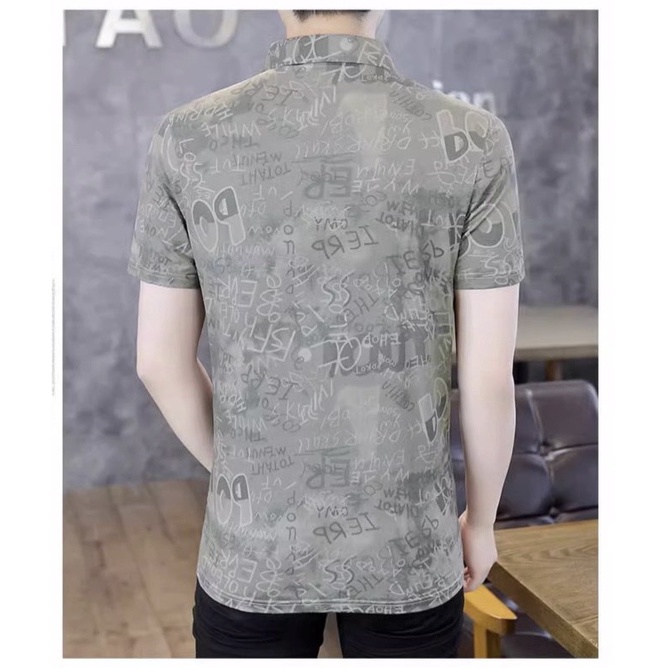 Áo Thun Nam, Áo Polo Nam Có Cổ Côtton POLY Cao Cấp mẫu mới 2023 IN 3D TOÀN THÂN sang trọng lịch lãm