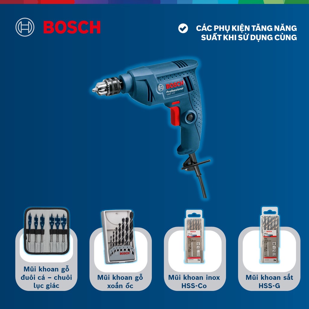 Máy khoan Bosch GBM 320