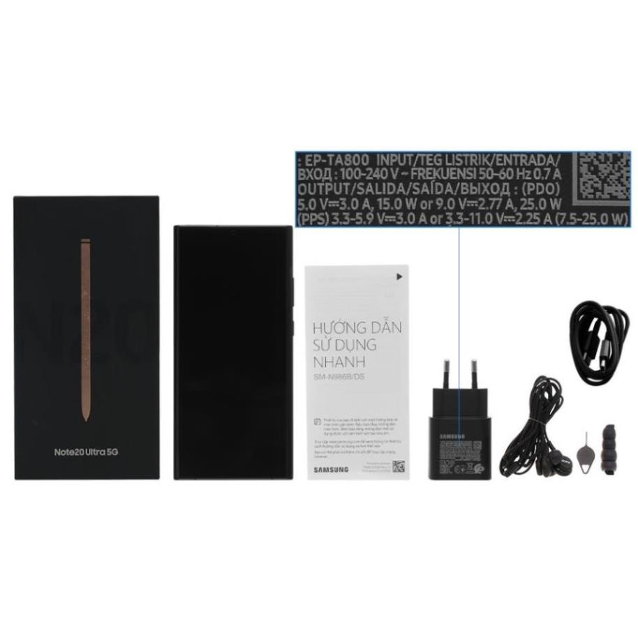 Điện thoại Samsung Galaxy Note 20 Ultra Hàng Chính Hãng - Nguyên Seal - Bảo Hành 12th + Tặng phụ kiện
