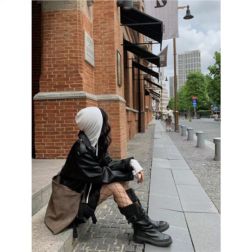 Áo Khoác Dáng Rộng Phong Cách Hàn Quốc Thời Trang Xuân Thu 2023 Cho Nữ