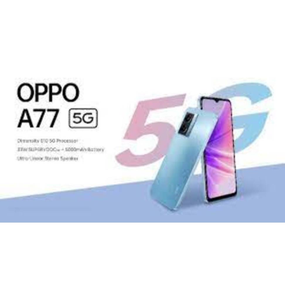 Điện thoại Oppo A77 5G máy 2sim ram 8G/256G Chính Hãng - Bảo hành 12 Tháng - GGS 01