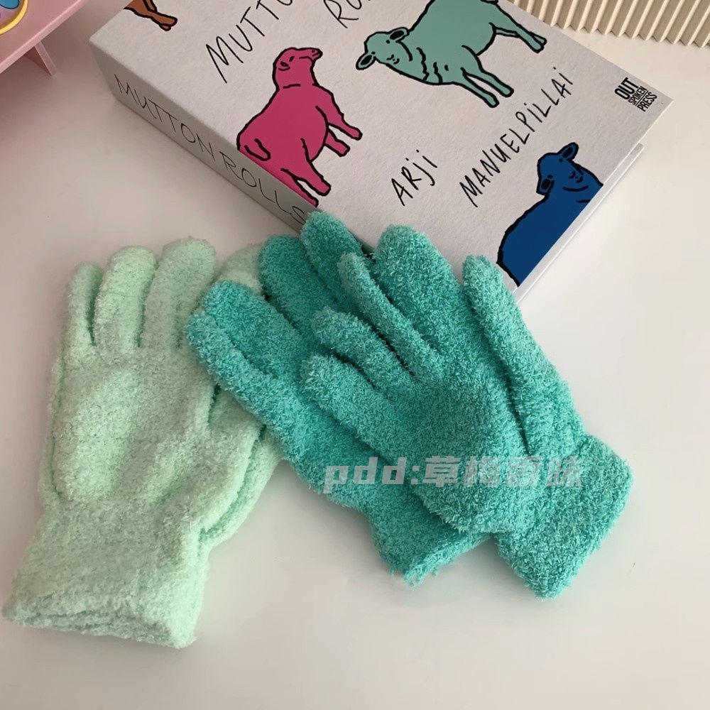 Đôi Găng Tay Giữ Ấm Mùa Đông Phong Cách Hàn Quốc