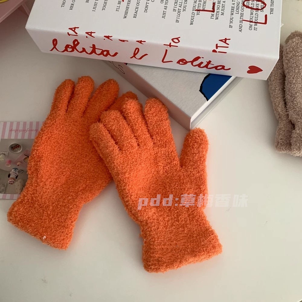 Đôi Găng Tay Giữ Ấm Mùa Đông Phong Cách Hàn Quốc