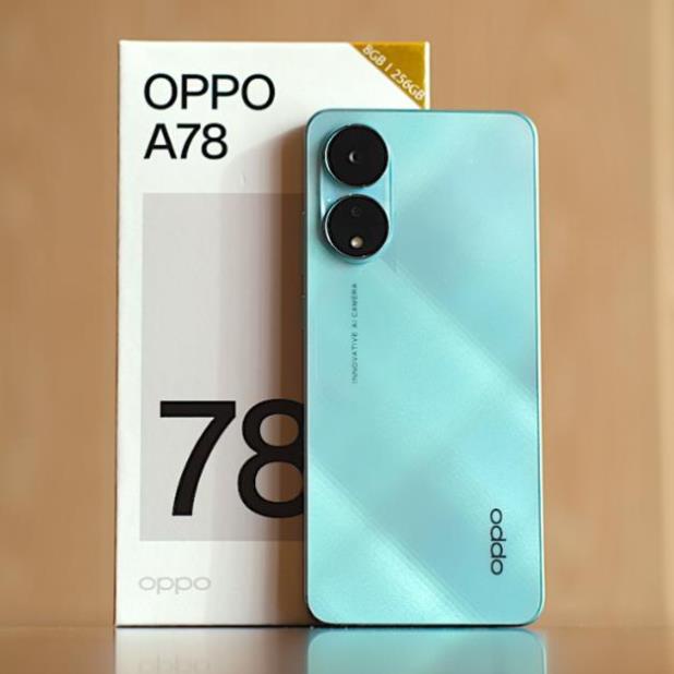 Điện Thoại Oppo A78  Chính Hãng - Bảo Hành 12 Tháng