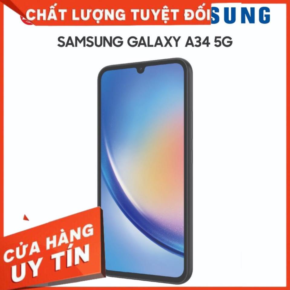 Điện Thoại Samsung A34 5G 8GB/128GB - Hàng Chính Hãng - BH 12 tháng