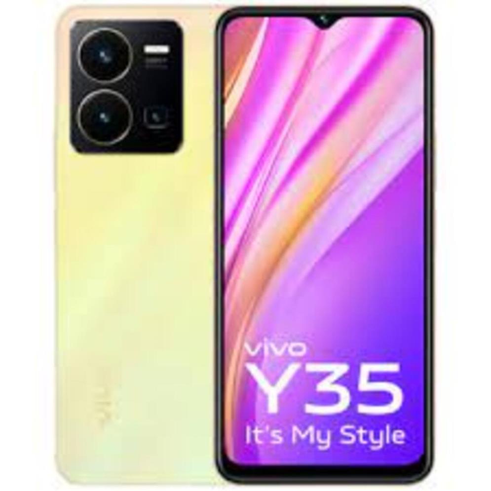 Điện thoại Vivo Y35 Chính Hãng 2sim ram 8G/256G, cấu hình Cao khủng, chiến Game nặng mượt - GGS 02