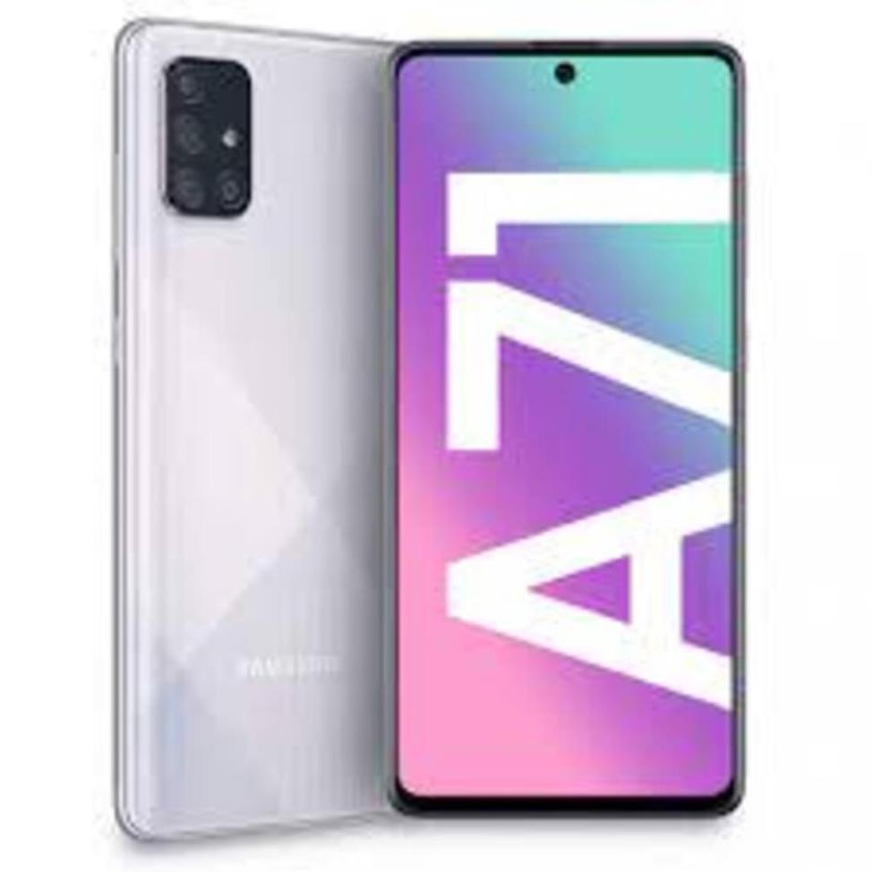 Điện thoại Samsung Galaxy A71 2sim ram 8G/128G máy Chính Hãng, màn 6.7", cấu hình Khủng, Cân mọi game Chất - GGS 02