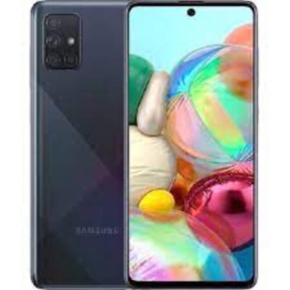 Điện thoại Samsung Galaxy A71 2sim ram 8G/128G máy Chính Hãng, màn 6.7", cấu hình Khủng, Cân mọi game Chất - GGS 02