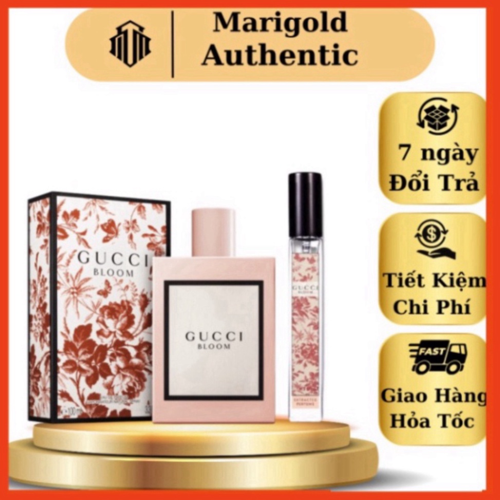 Nước hoa nữ dùng thử Gucci Bloom EDP chính hãng chiết 100ml 2023