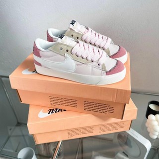 Tho storestore_giày sneaker blazer low 77 jumbo light soft pink