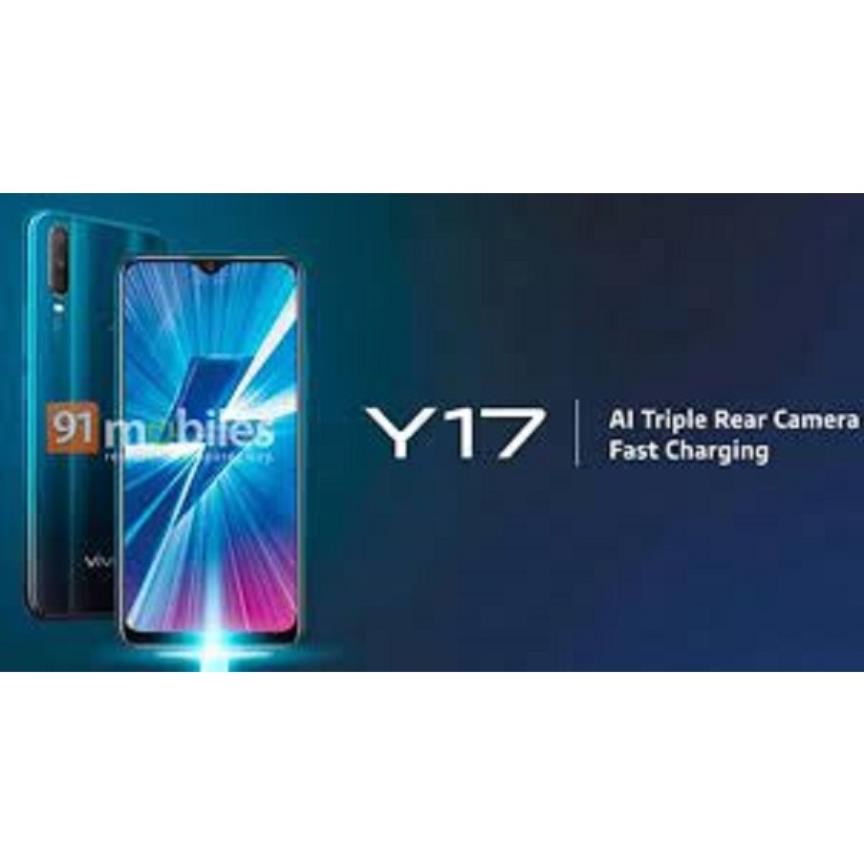 Điện thoại giá rẻ Vivo Y17 ram 8G/256G 2sim Chính Hãng, Cấu hình Cao, Cày Game đỉnh, Bảo hành 12 tháng - TC 01