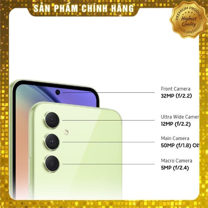 Điện thoại Samsung Galaxy A54 5G - Hàng Chính Hãng, Mới 100%, Nguyên seal, Bảo Hành 12 Tháng - Không Đồng Kiểm