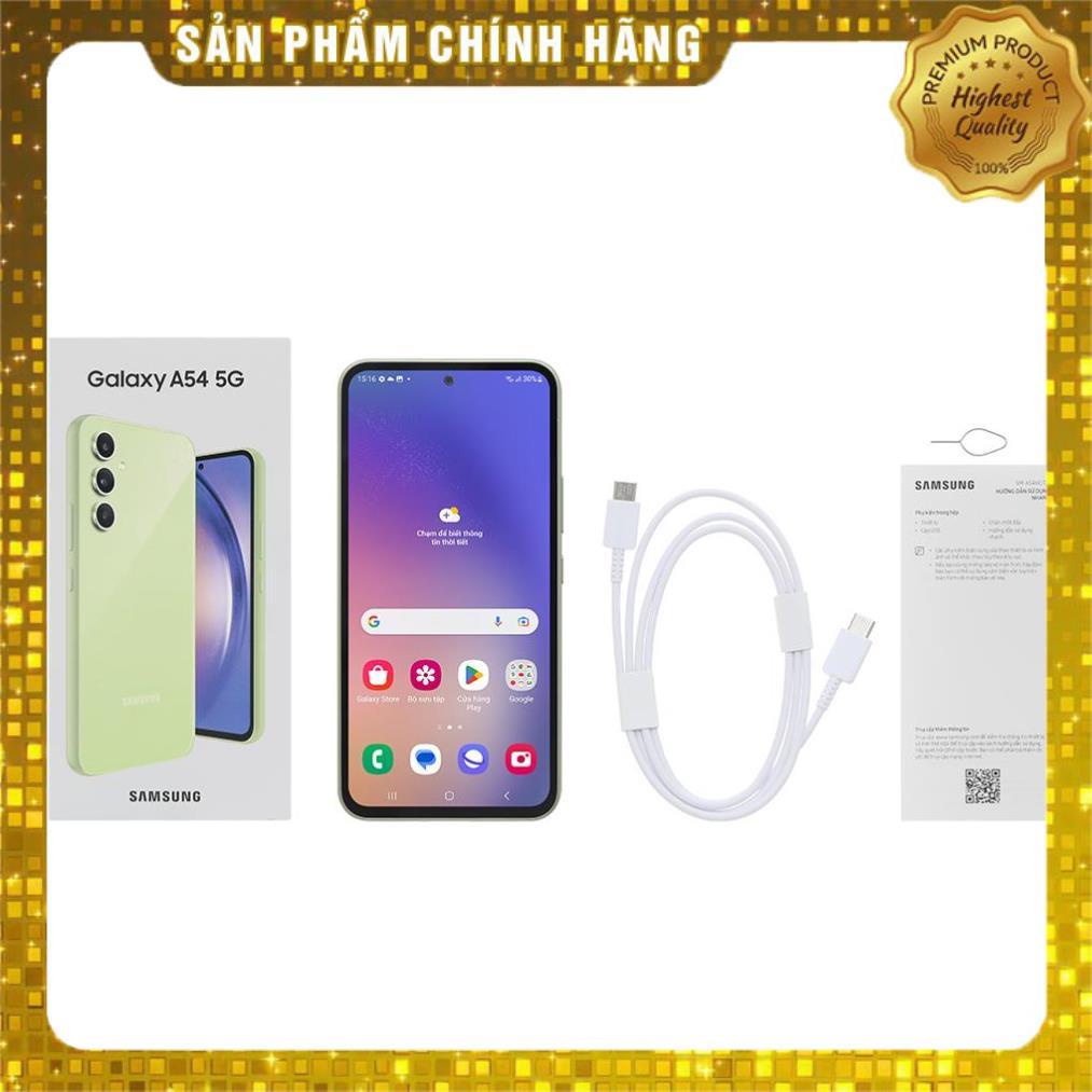 Điện thoại Samsung Galaxy A54 5G - Hàng Chính Hãng, Mới 100%, Nguyên seal, Bảo Hành 12 Tháng - Không Đồng Kiểm