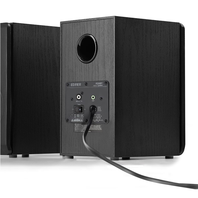 Loa Bluetooth Bookself 2.0  EDIFIER R33BT | Kết nối Bluetooth 5.0 | Tổng công suất 10W | Bảo hành 12 tháng
